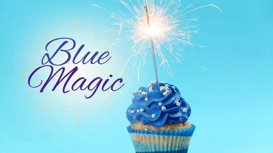 Add Some Magic to Your Cupcakes with Natural Blue Frosting!