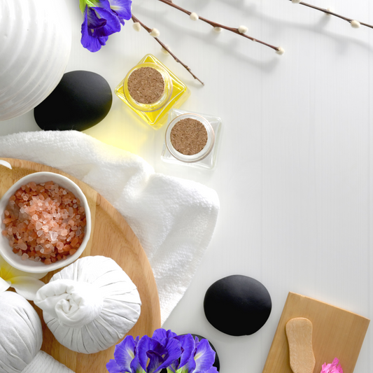 Unwind with a Organic Butterfly Pea Flower Spa Treatment