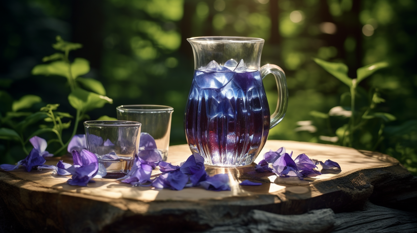 Butterfly Blue Peaflower Tea