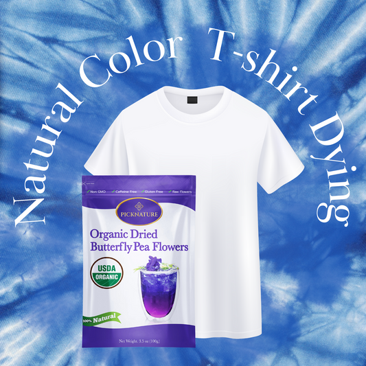 Revolutionize Tie Dye Art with Magical Butterfly Pea Flowers