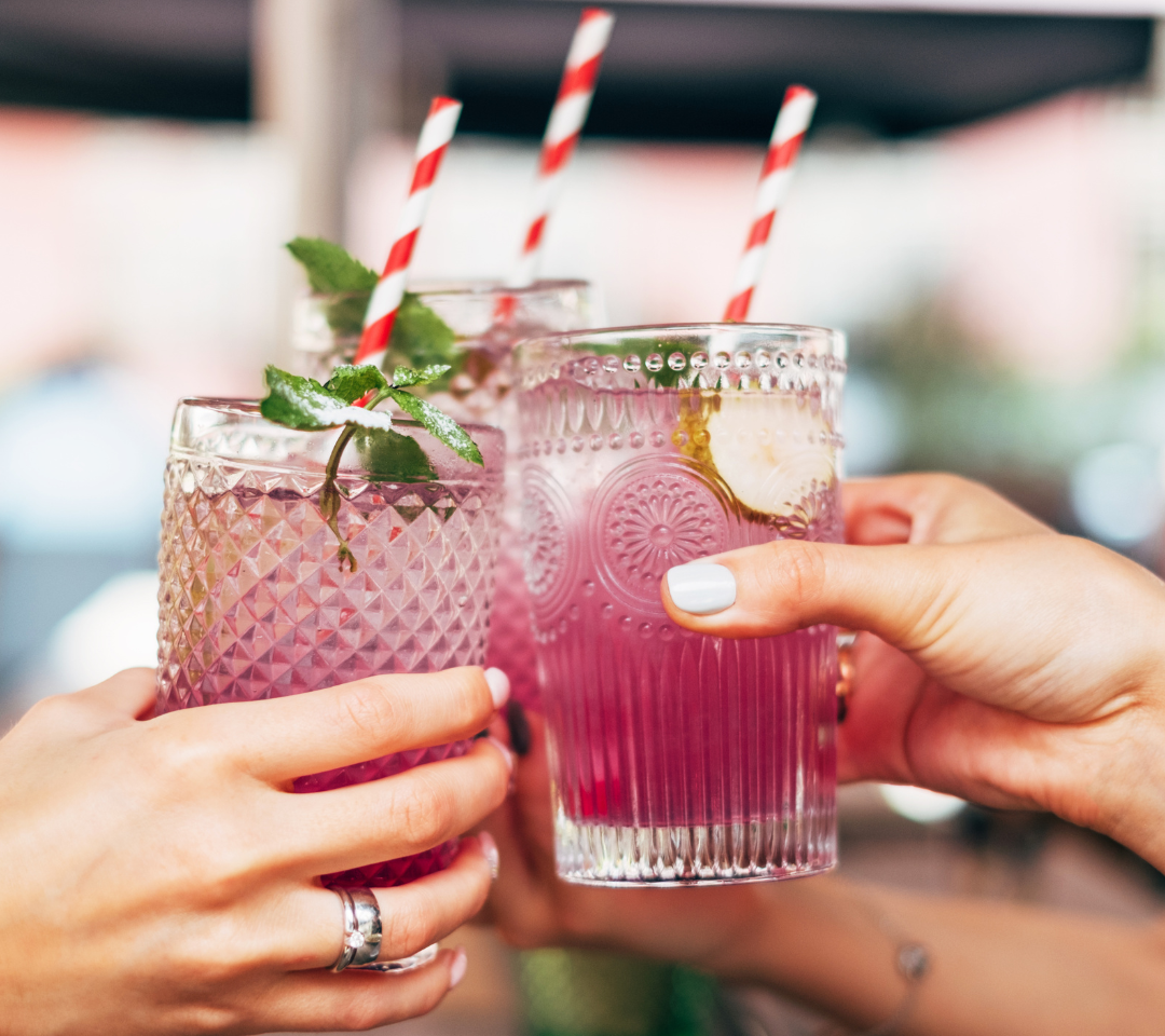 Introducing the Purple Sparkling Mojito - Your Refreshing Companion for Spring and Summer!