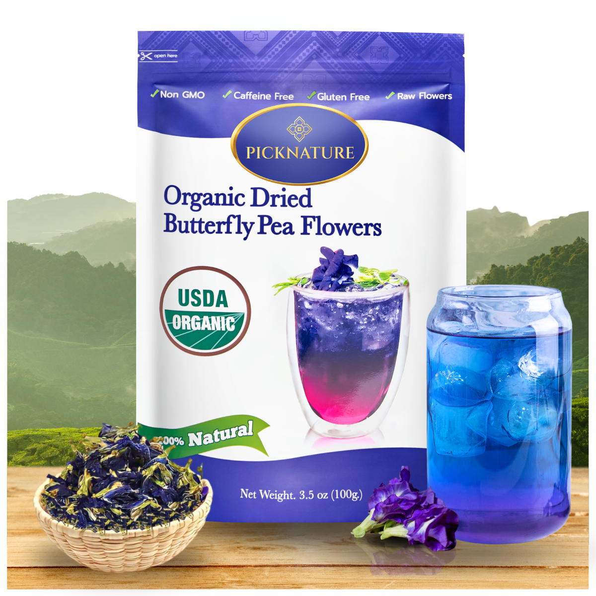 Butterfly Pea Tea | 3.50 oz (300+ cups) | Best value for daily wellness rituals