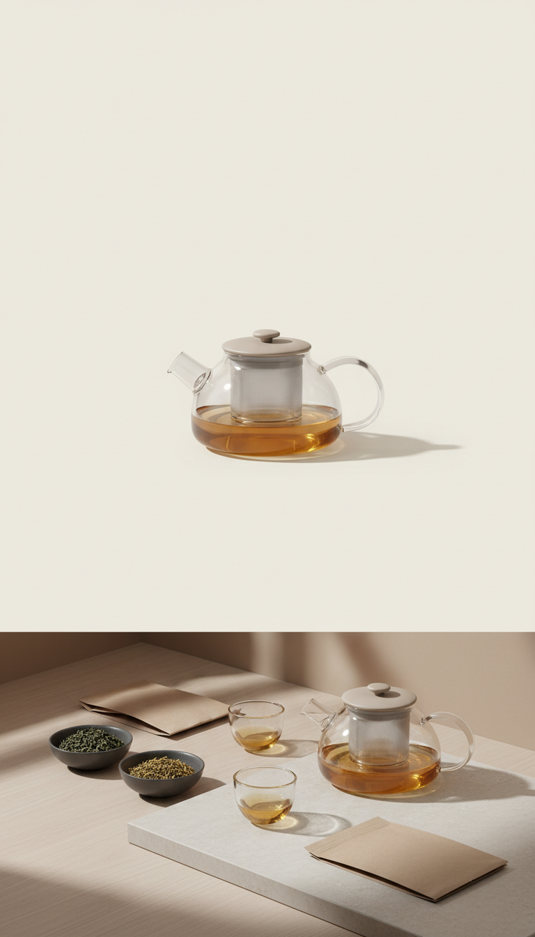 Matcha Glass Teapot With Filter